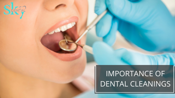 Importnace of dental cleanings
