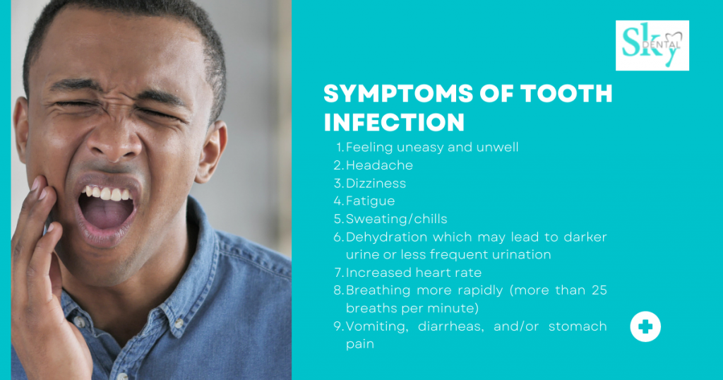 SYMPTOMS OF TOOTH INFECTION SKYDENTAL