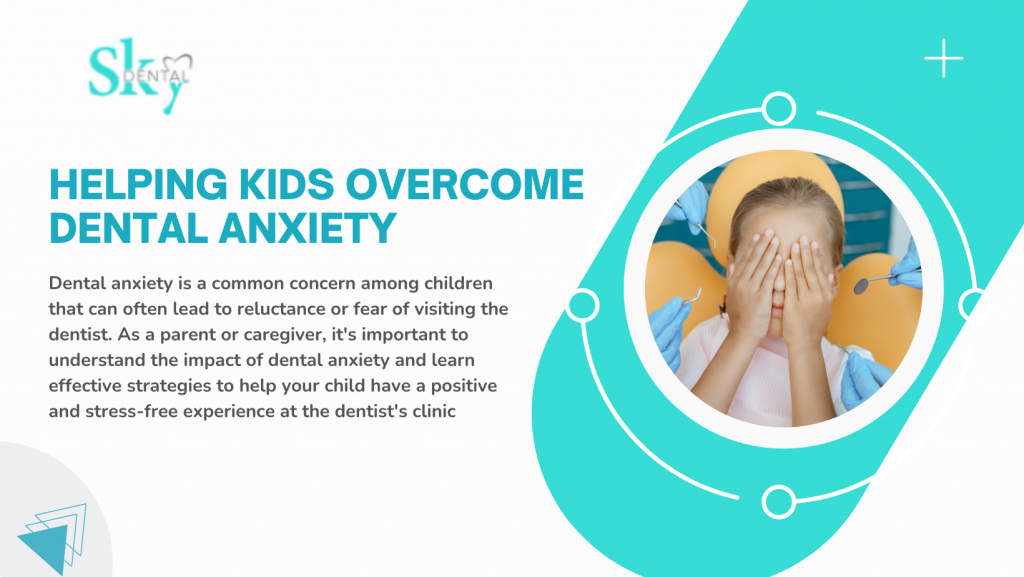 Dental anxiety is a common concern among children that can often lead to reluctance or fear of visiting the dentist. As a parent or caregiver, it's important to understand the impact of dental anxiety and learn effective strategies to help your child have a positive and stress-free experience at the dentist's clinic