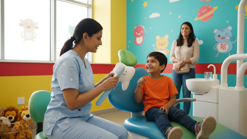 make a dental visit fun for kids