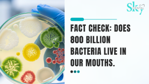 Fact Check: Does 800 Billion Bacteria live in our mouths